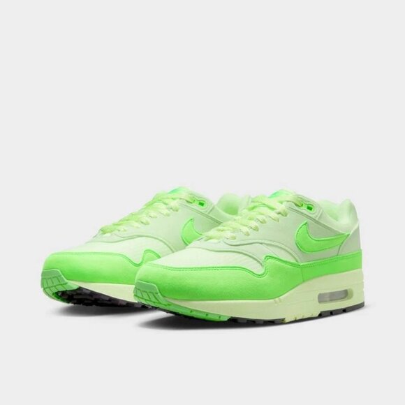 Nike Women's Air Max 1 '87 Running Green Volt HJ7329-376 sz 9 90 93 95 97 98 tn - Picture 1 of 16